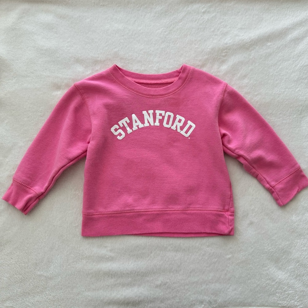 GUC Stanford Pink Toddler Sweatshirt girls size 2T